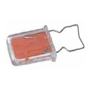 Security Seal Uniwire Seal, Orange With Clear Cover, High Security, As Cannot Be Dismantled
