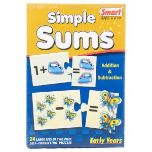 Simple Sums Puzzle Set 24 Pcs Smart Toys
