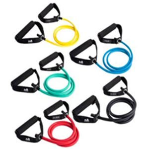 Single Resistance Tube - 20 LBS, 6x10x1200mm, TPE Tube, Foam Handle, Blue