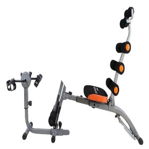 Six Power Care With U Style Mini Cycle, Comes With 6Pcs Springs With Rope, Dvd, Tool Pack Grey