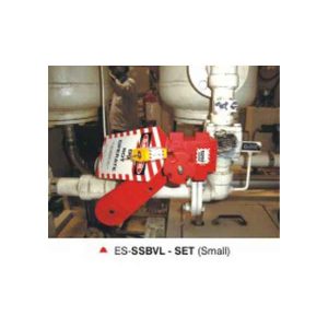 Small Size Settable Ball Valve Lockout - Set Esquare