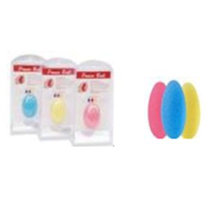 Oval Shape Hand Exercise Soft Ball - 40Kg, Blue, 58*44mm, Blister Pack