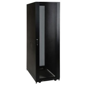 Smart Rack Enclosure 42U - 600 X 1050Mm Tripp-Lite Sr42Ub Black Powder Coated Metal