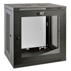Smartrack 12U Low-Profile Switch-Depth Wall-Mount Rack Enclosure Cabinet With Clear Acrylic Window Tripp-Lite