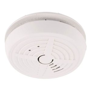 Smoke Detector M/Station Optical Alarm Sensor, W 9Vdc Bty Backup 230V