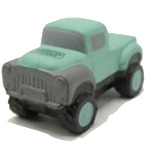 Soft Stress Relivere Monster Truck Toy 10.5Cmx7Cm Blue