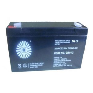 Solar Battery Sealed Maintenance Free 6V-12Ah Delta — Efficient, Reliable Power for Your Solar Needs