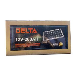 Long-Lasting Power Storage with Delta 12V 100Ah Solar Deep Discharge Battery