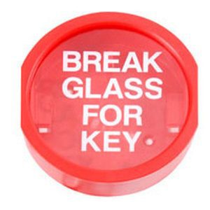 Spare Glass For Key Guard, 4inch Dia