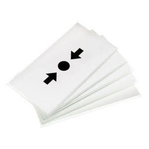 Spare Glass For Ts1011 Break Glass 10.5Cmx6Cm.3Mm