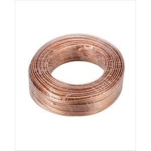 Speaker Cable Oxygen Free Sunpower Multi Strand 2 Transparent