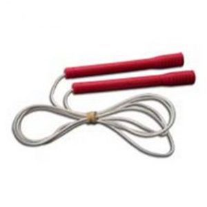Speed Jump Rope Transparent Rope With Plastic Handle