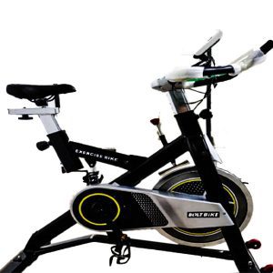 Spin Bike With Lcd Display, 15Kg Flywith ipad holder