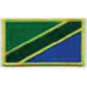 Patch Standard Embroidery-Tanzania 7.6X5.1 Cm Sunpower Badge Embroided
