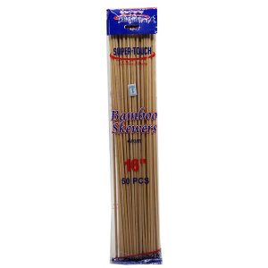 St-Bamboo Skewers 16 X 4Mm, Like Long Thin Toothpicks, Pack Of 50 Pcs