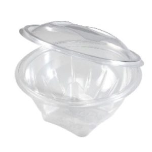 St/Hf-Round Hinged Salad Bowl 150Ml (V00600), Pack Of 45 Pcs