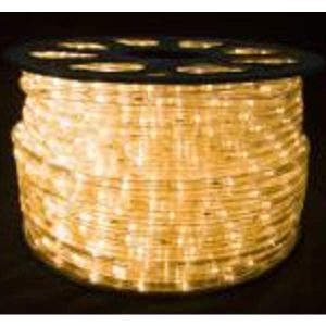 Led Rope Lights ,100Meters Length,With Plug,Color:Warm White