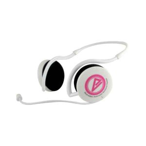 Stereo Multimedia Neckband Headset Cliptec Pink