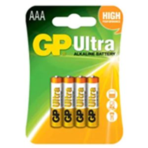 Super Alkaline Batteries Pack Of 4 AAA GP — Reliable Power for Everyday Devices