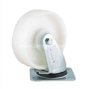 Swivel Castor – Ball Bearing (C) | 125mm Diameter, 200Kg Capacity, Width: 40mm | Blickle Germany