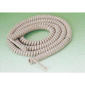 Tel Plug To Plug Coil Cord For H/Set To Tel