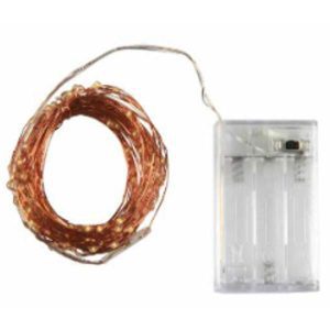 Led String Light Uses 3Xaa Batteries Win Win 10Meter Red
