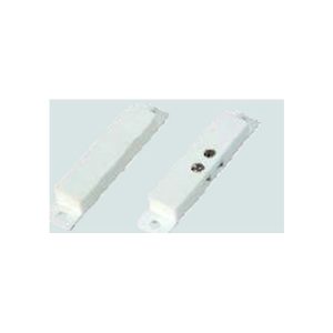Plastic Magnetic Contacts, White, With Cable, Price Per Pair 25.2X6.5X4.7Mm