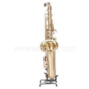 Tenor Saxohhone Sand Gold Plated