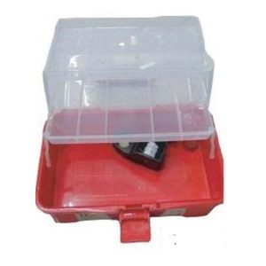 Tool Box Lockable with Handle – 9 Compartments | Compact & Secure Storage Solution