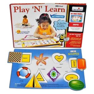 Play And Learn - Shapes - Age 2-5 Creative