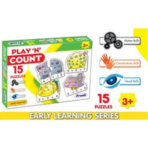 Play N Count 15 Pcs Puzzle Frank Age 3+