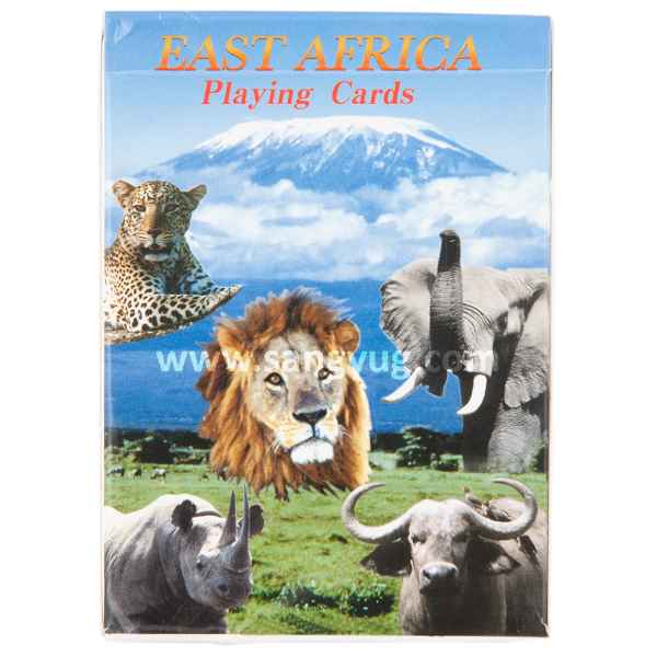Playing Card, East Africa Design Sunpower Playing Cards