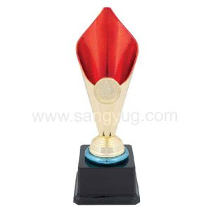 Trophy Gold & Red Height: 205 H18-5121C