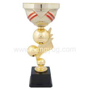 Trophy Gold & Red Height: 315 H18-5127A