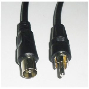 Tv Male Plug 9.5Mm To Rca Plug