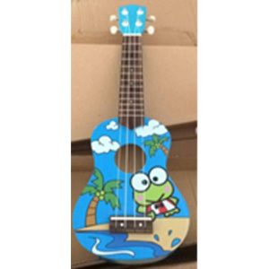Ukulele Printed Colorful 21inch