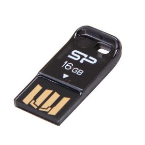 Usb 2.0 Flash Drive Touch, Touch 16Gb Silicon Power Black