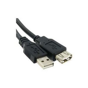 Usb Extension Cable A Male To A Female 5M Black