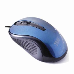 Usb Viva Red-Optic Mouse 1000Dpi Cliptec Blue