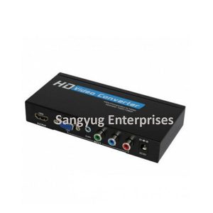 Vga /Ypbpr To Hdmi Converter Upscale To 1080P