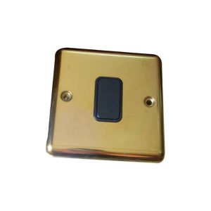 Wall Switch Golden 1 Gang 2-Way Sunpower – Elegant & Efficient Control for Your Space