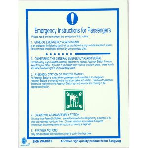 Warning Sign, Follow Instructions 200X150Mm 15