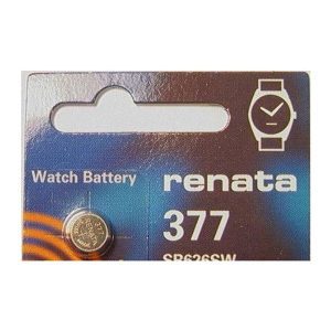 Watch Battery 377 Renata — Affordable Watch Battery Pack for Dependable Timekeeping