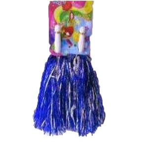 Pom Pom Asstd Color W/Silver, 30G, 2Pcs/Card