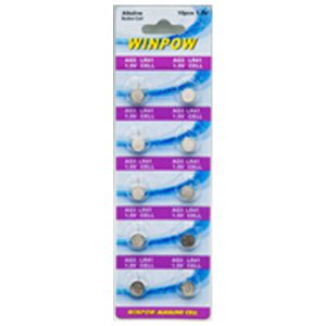 Winpow AG3 LR41 Batteries, Pack Of 10 — Tiny Power, Big Performance