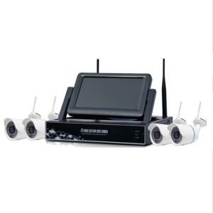 Wireless Cctv Camera+Nvr Kit, Includes Hd-Ip Camera X8, With Power Supply, 1Pcs Usb Mouse, 8Ch 1080P Wifi Nvr