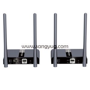 Wireless HDMI Extender Up To 100M With IR Pass Back And Loop Out