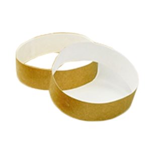 Wrist Band Fanfold Gold Gold