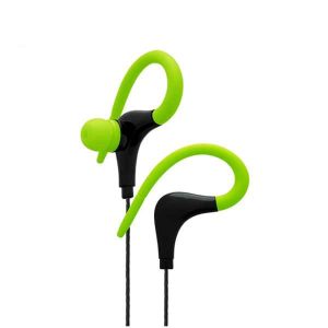 X-Tion Max Sports Secure Fit Earphone With Microphone Cliptec Green