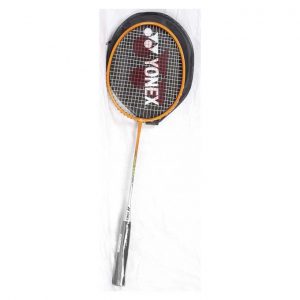 Yonex Badminton Racquet With Head Cover.Orange
